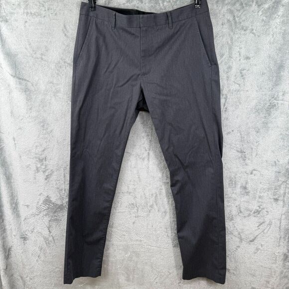 Bonobos Stretch Weekday Warrior Dress Pants 36x34 Slim Fit Thursday Gray Preppy - Picture 2 of 7